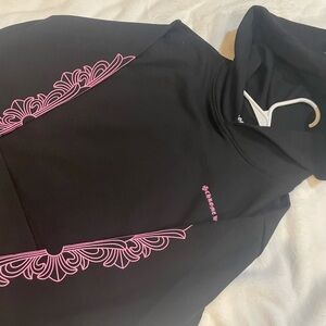 Stylish Black and Pink Men's Military Jacket